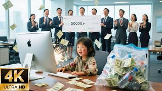 Underdog beggar girl cracks puzzle, wins $50M, life changed!