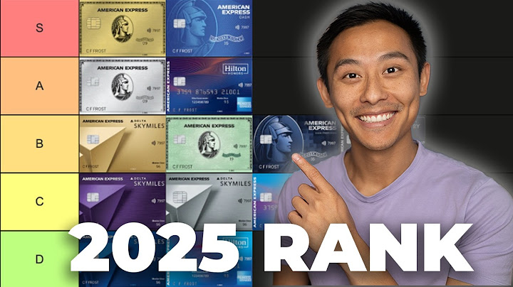 Ranking Every Single American Express Credit Card...Here's The BEST Ones