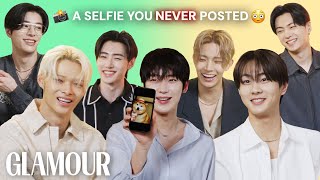 ENHYPEN Reveal What's On Their Phones | Glamour