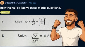 Solving the HARDEST GCSE Maths Questions from Reddit (Indices, Trig, Speed Problems!)