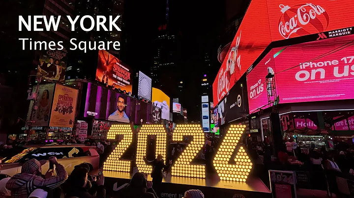 New York - Christmas 2025 in NYC  Walk  Times Square 4К 60fps HDR