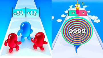 Layer Man vs Join Blob Clash 3D - All Levels SpeedRun Gameplay Android iOS Ep5