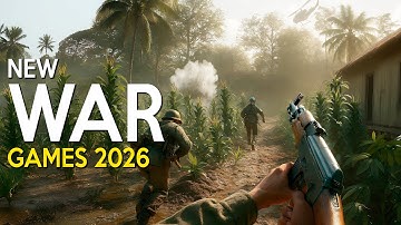 TOP 25 ULTRA REALISTIC War Games with Epic OPEN WORLD BATTLEFIELDS coming in 2026