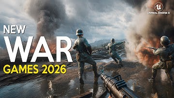 TOP 25 ULTRA REALISTIC War Games with Epic OPEN WORLD BATTLEFIELDS coming in 2026