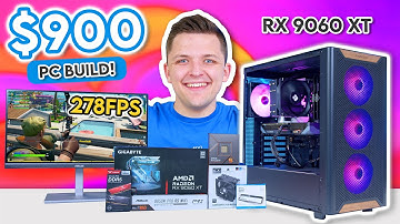 Best VALUE $900 Gaming PC Build 2025! 👀