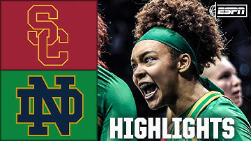 USC Trojans vs. Notre Dame Fighting Irish | Full Game Highlights | ESPN College Basketball