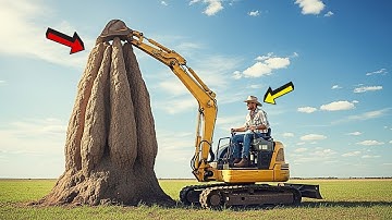 A Man Destroyed a Giant Termite Mound — And Uncovered a Secret Buried for Decades!