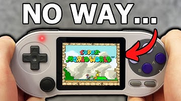 I bought a PORTABLE Super Nintendo... but got THIS? 😳