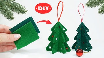 DIY Felt Christmas Tree 🎄 Quick and easy!