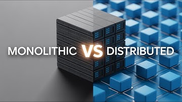 Difference between a Monolithic system and a Distributed system?