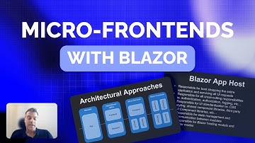 Micro-Frontends with #Blazor