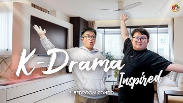 This 3-Bedroom Condo Has a Floating TV Wall AND a Fireplace?! | Get ID