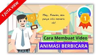 CARA MEMBUAT VIDEO ANIMASI BERBICARA DI CANVA | Mudah Banget!