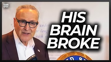 Reporter Makes Chuck Schumer Look Dumb w/ This Simple Question