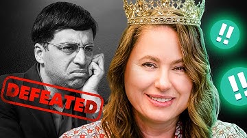 How Judit Polgar DESTROYED A World Champion In 34 Moves