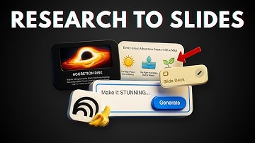 This is INSANE! How to Create BEAUTIFUL Presentation Slides with NotebookLM