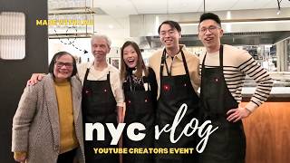 new york vlog (AAPI YouTube event ft. @MadeWithLau, @w2sixpackchef, @BeardFoundation )【广东话】