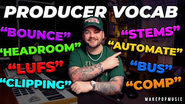 You NEED To Know These Words And Phrases! (55 Words Every Producer Should Know)