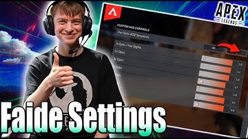 Faide Apex Settings 2025 – Sensitivity, Dpi, Keybinds & Setup