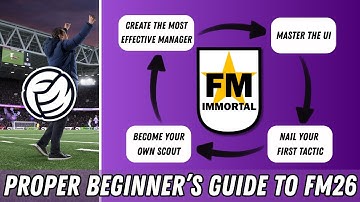 How to get started in Football Manager 26 - A proper beginner