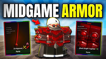How To Make THE BEST MIDGAME ARMOR In The FORGE (Roblox)
