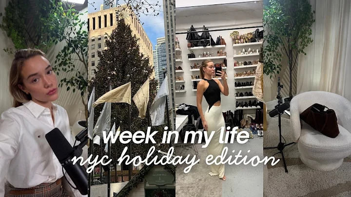 nyc holiday week in my life