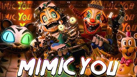 MIMIC YOU (FNAF Secret Of The Mimic Theme Song) | Five Nights At Freddy's Song [SFM FULLY ANIMATED]
