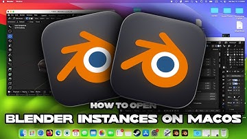How to open *MULTIPLE* Blender files on macOS tutorial
