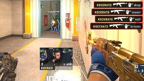 12 minutes of KSCERATO CS2 DOMINATION!