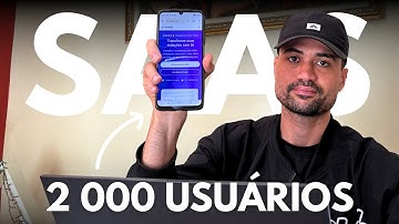 Criei um SaaS e consegui 2 000 usuários em 4 meses, o que eu fiz?