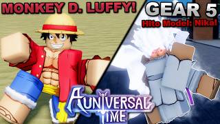 I Became Gear 5 Luffy (Sun God Nika Fruit) In Roblox A Universal Time... Here's What Happened!