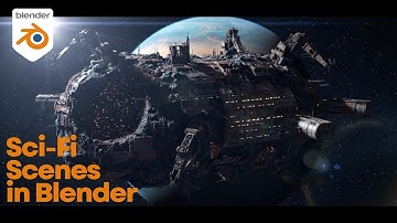 3 Methods to Create Viral Sci-Fi Spaceship Animations in Blender | Full Tutorial For Beginners