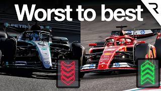 Every 2025 F1 driver line-up ranked from worst to best