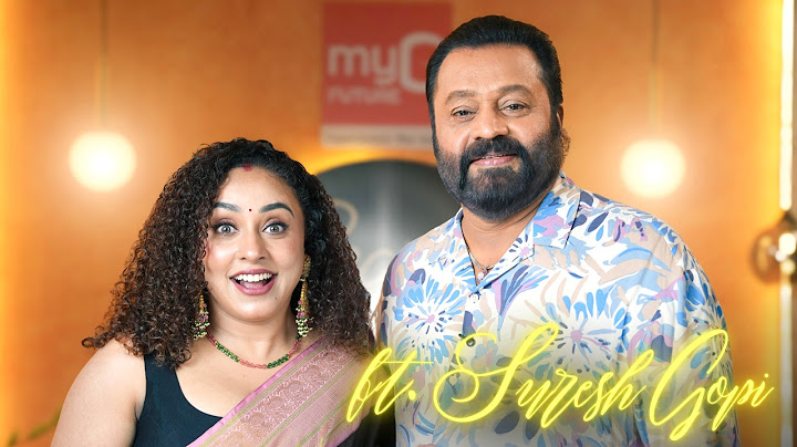 Pearle Maaney Show With Suresh Gopi