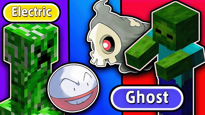 What if Minecraft Mobs were POKEMON GYM LEADER!?
