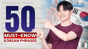 50 Essential Korean Phrases for Beginners in under 10 Minutes