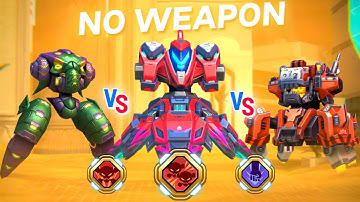 NO WEAPON - Blizzfrost VS Redox VS Vortex - Mech Arena