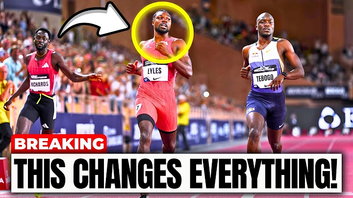 Noah Lyles DESTROYED Tebogo in Monaco… But What Happened Next SHOCKED Everyone