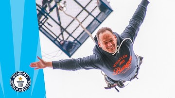 The BUNGEE Jump King | Guinness World Records
