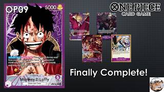 (OP09) Purple Luffy is Finally Complete! Gum-Gum Giant is INSANE