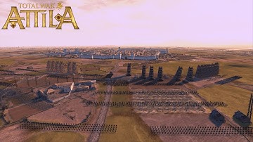 One Pro vs FOUR Noob Armies – Total War: Attila’s Craziest Siege (Live Pro Pov)