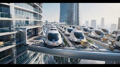 Future City 2090: Neo Tokyo Reborn Above the Clouds l Sci-Fi AI Short Film (4K)