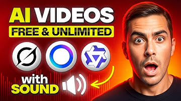 STOP Paying! 3 FREE & UNLIMITED AI Video Generators (With SOUND)