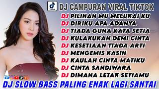 DJ SLOWBASS TERBARU 2024 🎵 DJ PILIHANMU MELUKAIKU THOMAS ARYA 🎵 REMIX VIRAL TIK TOK FULL ALBUM