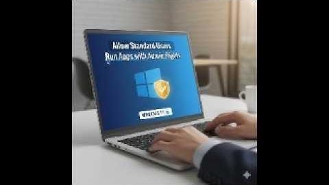 Allow Standard Users to Run Apps with Admin Rights (No Password)