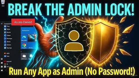 Allow Standard Users to Run Apps with Admin Rights (No Password)