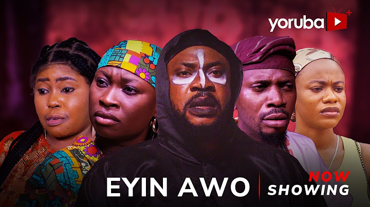 Eyin Awo - Yoruba Movie 2025 Drama Odunlade Adekola, Anike Ami, Ronke Shonola, Seyi Adeola,Olohuniyo