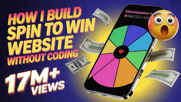 I Built a Spin to Win Website/APP & got 17M views Monthly | Monetize with Google AdSense, Adsterra