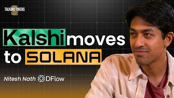 Bringing Kalshi Onchain for Solana Traders | Nitesh Nath