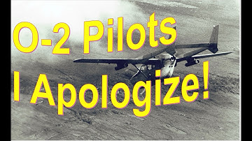 Ik ben de O-2 piloten een verontschuldiging verschuldigd!! 4K